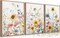 3pcs Summer Colorfully Sunflowers Canvas Wall Art Watercolor Wildflowers Poster Prints Botanical Flowers Wall Decor Pictures for Living Room Bedroom Girl Room Paintings Artwork Decoration Unframed